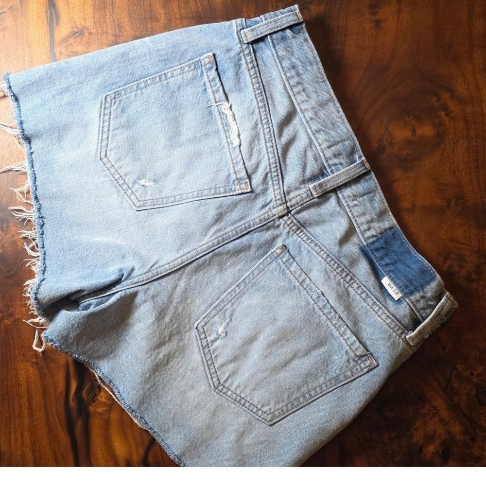 DAZE ANTHROPOLOGIE DISTRESSED RAW HEM SKATER Y2K PREMIUM BEACH BOHO FESTIVAL